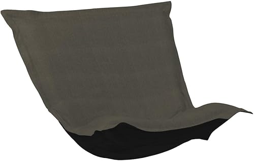 Howard Elliott - Cojín para silla con tapa, color carbón de ley