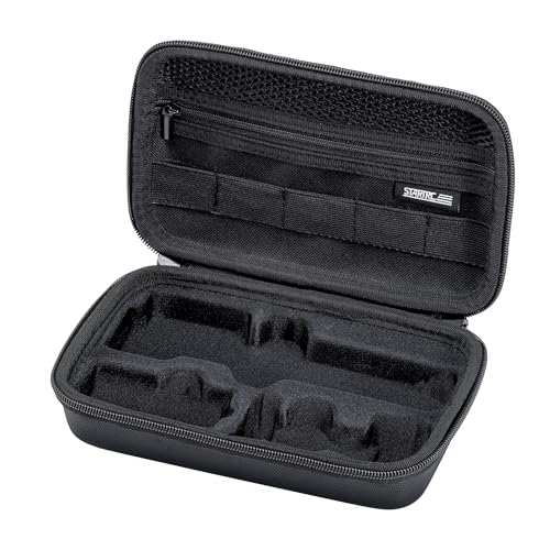 Image of LEQTRONIQ All-in-One Carrying Case for DJI Osmo Pocket 4 - PU Protective Bag with Shoulder Strap (Adjustable Strap and Carry Handle) Creator Combo, Vlogging & Outdoor Shooting