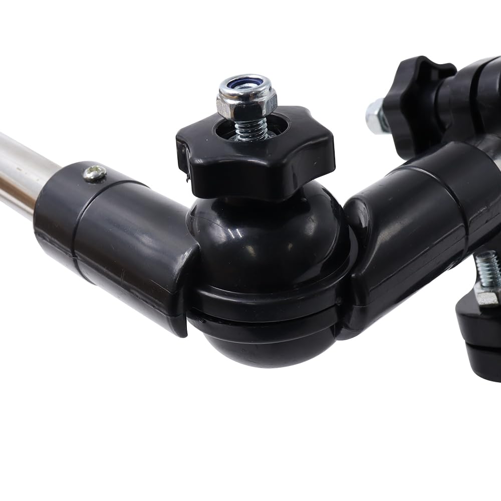 Soporte para Paraguas para Silla de Ruedas, Cochecito para Silla de Ruedas, Accesorio para Paraguas para Bicicleta, Soporte para Barra, Conector de Soporte para Abrazadera