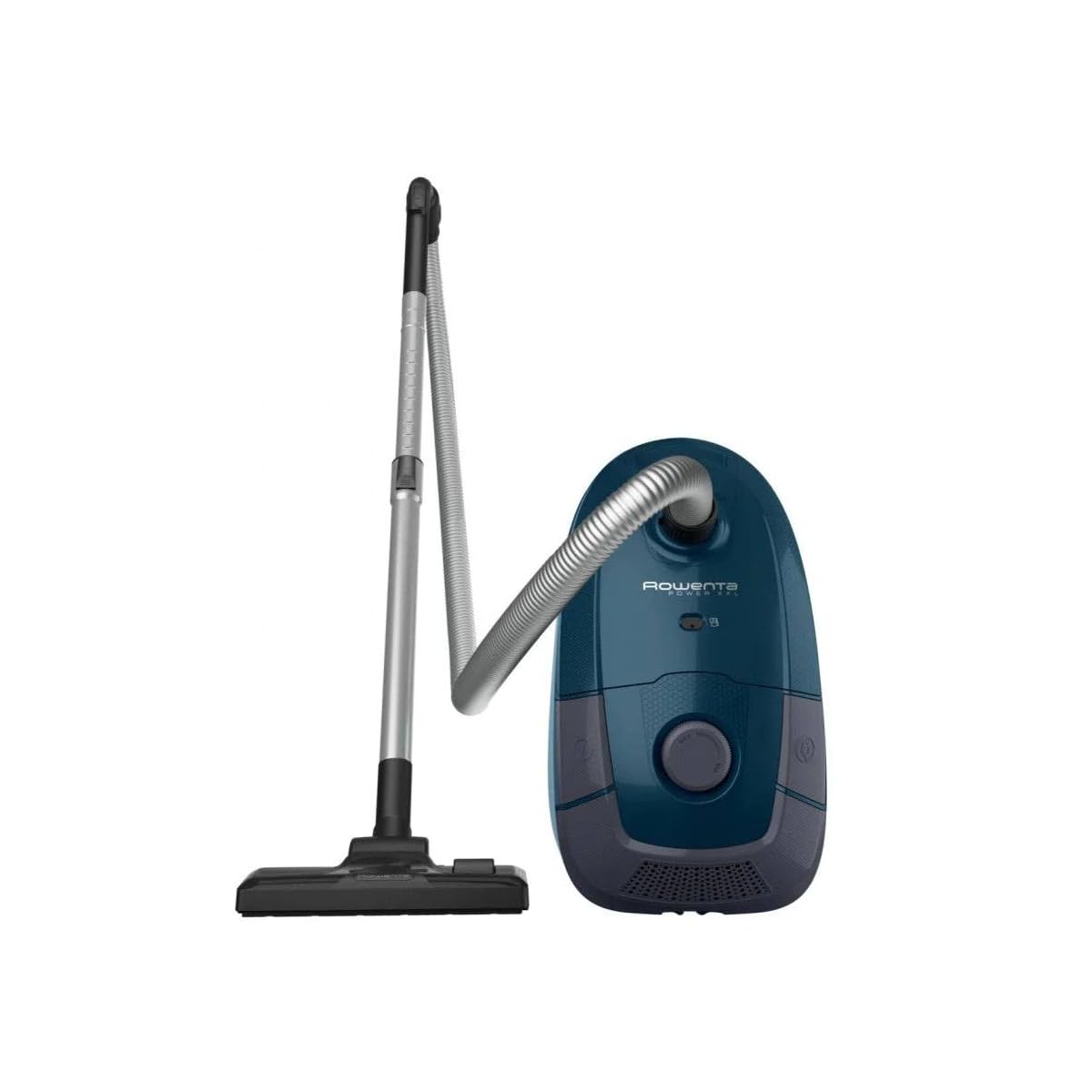 Rowenta RO3126 Power XXL, Aspirapolvere con Sacchetto, Blu Scuro/​Grigio