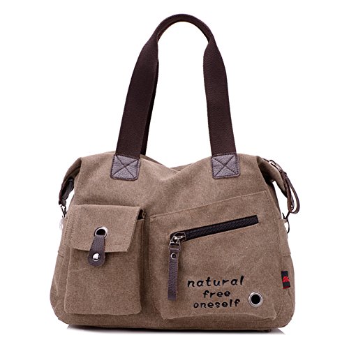 Sac en toile epaule pour femme d'age moyen avec une grande capacite de rangement de modele A