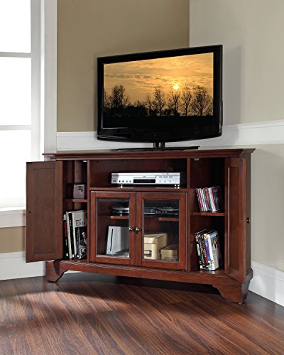 Crosley Furniture Lafayette 48-Inch Corner Tv Stand - Vintage Mahogany #TOP4
