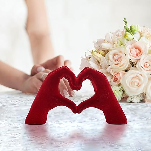 Escultura de Mano y Corazón DOVDOV para Decoración Hogar miniatura 3