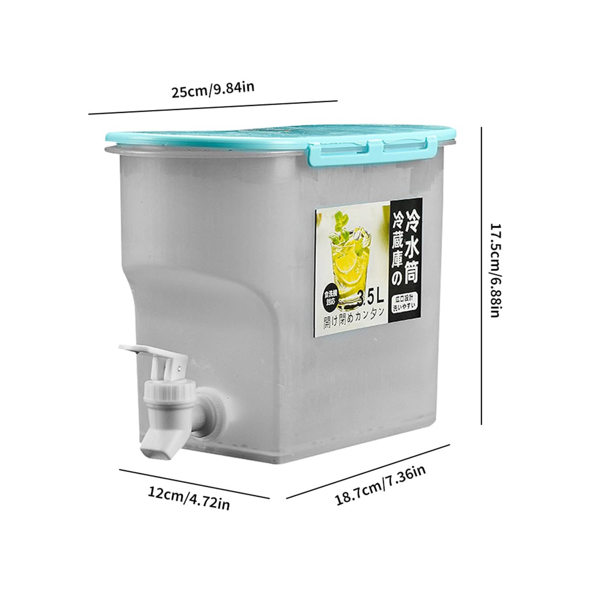 Distributore Di Bevande Refrigerate 2 X 10 Litri Fontana Di Succo Con Rubinetto Capacita 2 X 10 Litri Potenza 290 Watt Funzioni Refrigerazione Agitazione 62819285