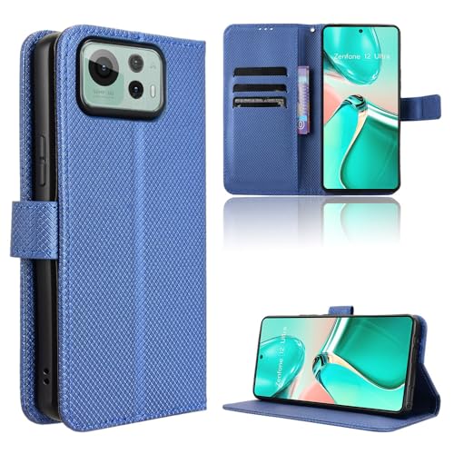For ASUS Zenfone 12 Ultra 5G �P�[�X �蒠�^�yBAOLINTX�z����PU���U�[ �g�уP�[�X �ϏՌ� �y�� ���^ �J�[�h���[ ���u���@�\ �Ή� �w��h�~ �J�o�[ �}�O�l�b�g �S�ʕی� ASUS Zenfone 12 Ultra 5