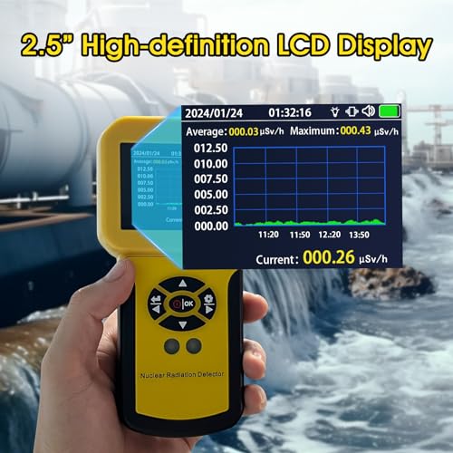 Aoputtriver AP-886A Nuclear Radiation Detector, Radioactive Detector Radioactive Meter thumb #4