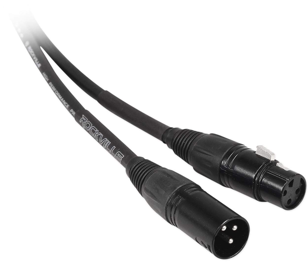 Amazon.com: Rockville RCXFM100P-B 100 Ft XLR Cable, Female to Male