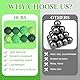 STFYUG 8 Stück Magnetische Fidget Toys, Magnetische Fidget-BäLle Aus Silikon, Magnetic Sensory Balls, Stressball, Silicone Sensory Toy, Fidget Toys Erwachsene, for Families and Parties