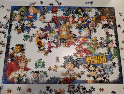Puzzle 1000 pièces : Challenge Puzzle : DC Comics Ravensburger France - vue 10
