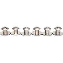 6x Scuba Diving Back Plate Book Screw for BCD Attachment 316 Stainless Steel