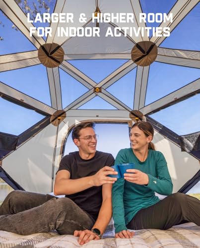 Best 6 Person Pop Up Windproof Instant Cabin Tent Review