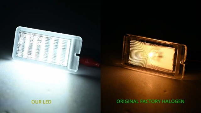 Luce LED Vano Bagagli Per Renault Clio, Captur, Fluence - Lampada Di Cortesia Bianca - Foto 10