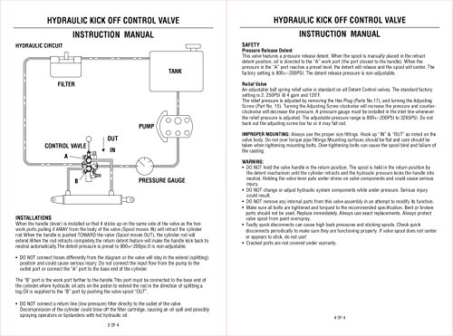 Ruggedmade LS306NBA42 30 Gpm Hydraulic Directional Control Valve thumb #4