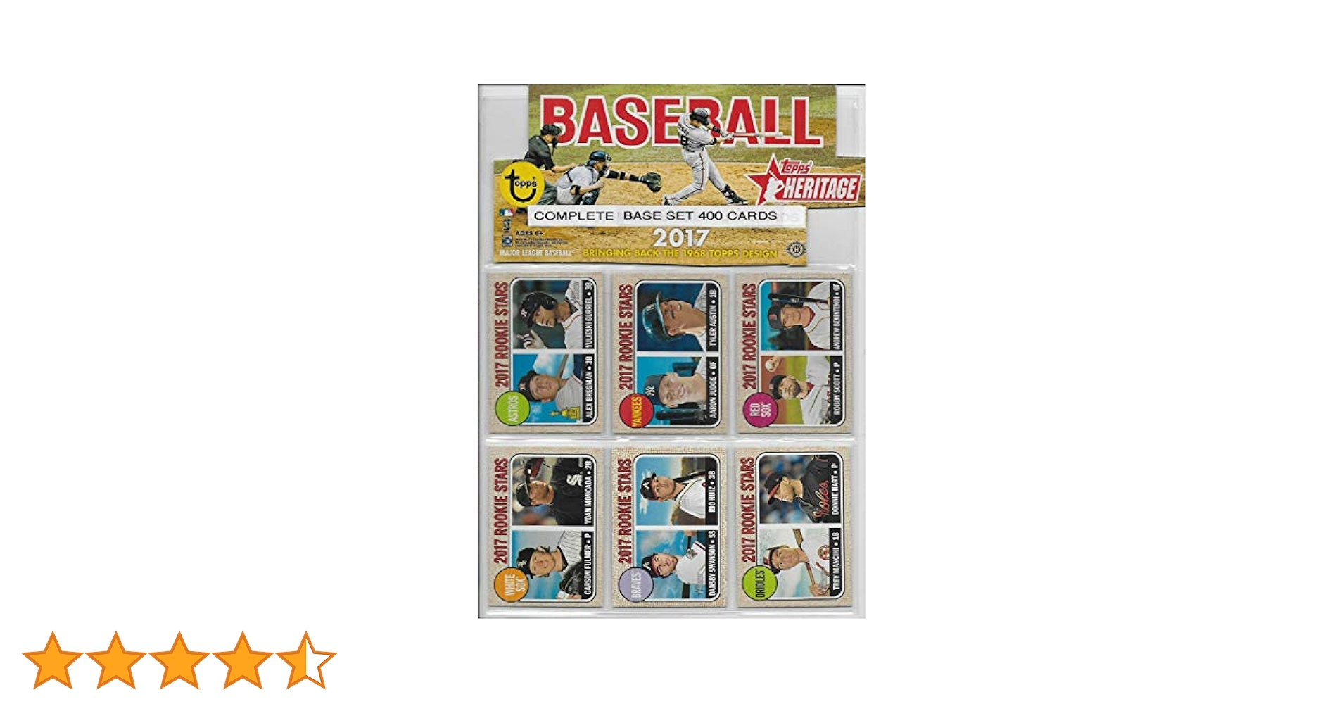 Amazon.com: 2017 Topps Heritage Baseball Complete Base Set