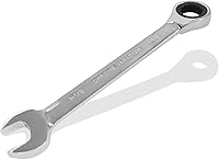 Vista 4 de Llave de trinquete de 1-1/8 pulgadas, llave combinada de trinquete, 12 puntos, 72 dientes para proyectos SAE espacios reducidos