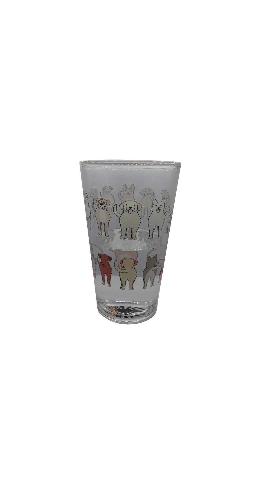 Color Changing! Cheeky Dogs ThermoC Logo Pint Glass