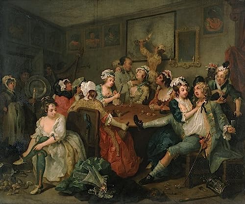 Cuadro en lienzo de William Hogarth (60x90 cm) ideal para decorar la oficina