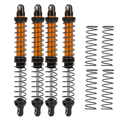 RC Shock Struts Damper, Oil Suspension Shock Struts Damper RC Car Metal Shock Absorber Compatible with CC01(120mm)