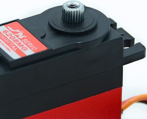 Miniatura 3 de PDI-6208MG 17.6 lbs 120 grados 0.07 segundos de alta velocidad de alta precisión Metal Gear Digital Standard Servo Motor para 1/10 RC Drift Car