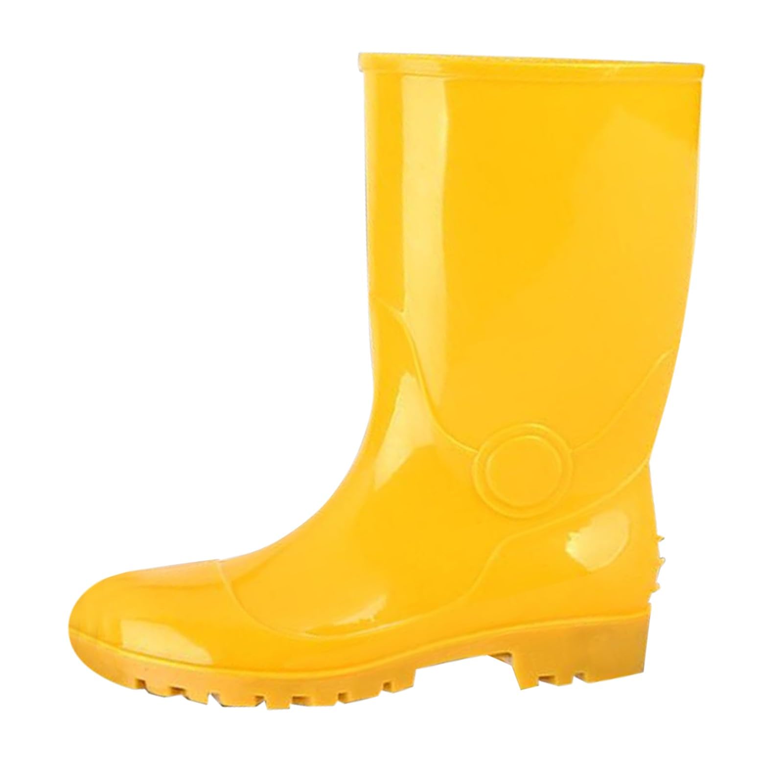 Botas de agua para mujer, botas de lluvia para hombre, botas de goma impermeables, botas de lluvia, antideslizantes, botas de jardín, botas de agua, botas de lluvia, botas largas