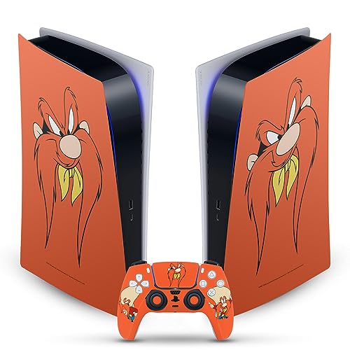 Skin Looney Tunes Yosemite Sam pour console PS5 Digital et manette DualSense