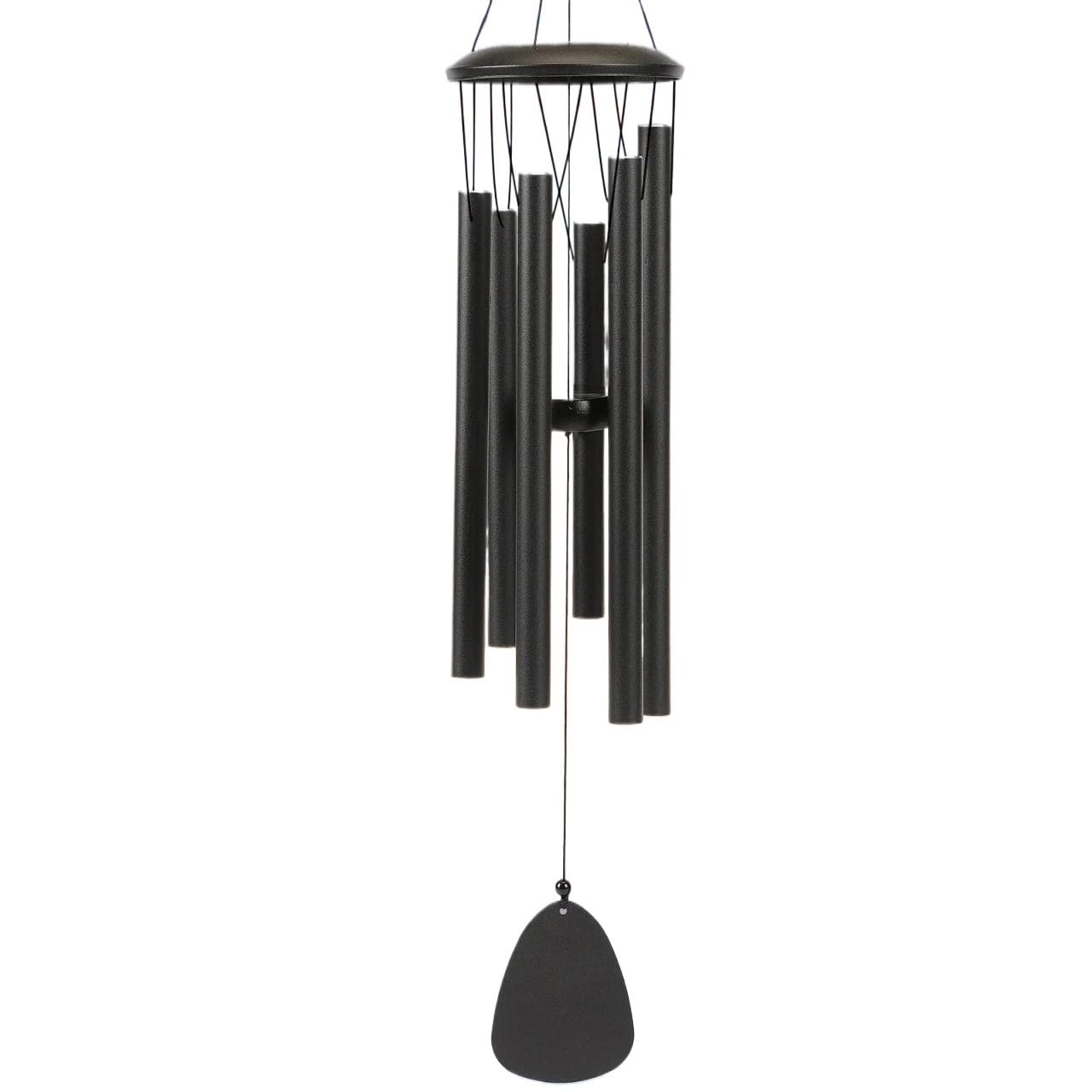 Outdoor Decoration Of Farmhouses Terraces Gardens Front Porch And Balconies 26 Inch Wind Chimes Create An Atmosphere For Decoration(Black)