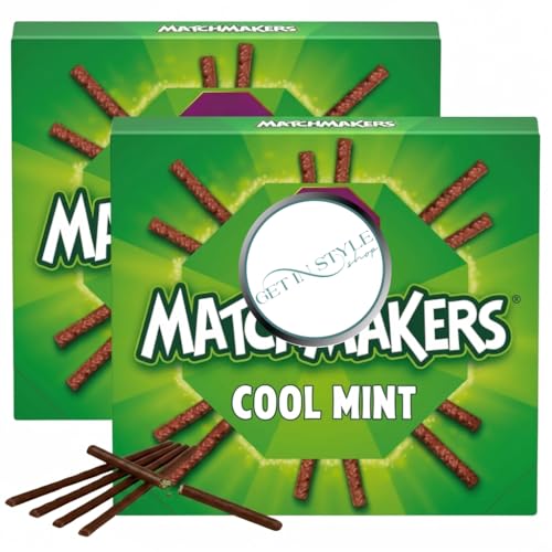 2x 120g Matchmakers Cool Mint Chocolate Box Bundled by GetInStyle Shop