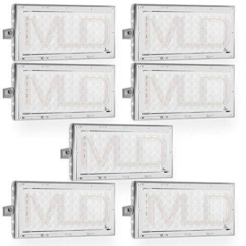 Image of MLD 10W Led Flood Light AC 220V Waterproof Brick focus Floodlights for indoor outdoor Lights | White | 10 Watt | Pack Of 7