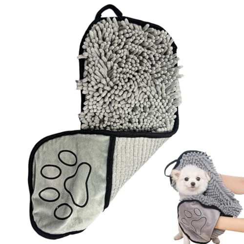 Duvcoywae Manta De Aseo para Mascotas,Batas De Lavado Lavables De Secado Rápido | Toallas De Secado para Perros - para Cachorros Gatos Ducha Limpieza Cristales Ventanas Puertas Lavado Casa Interior