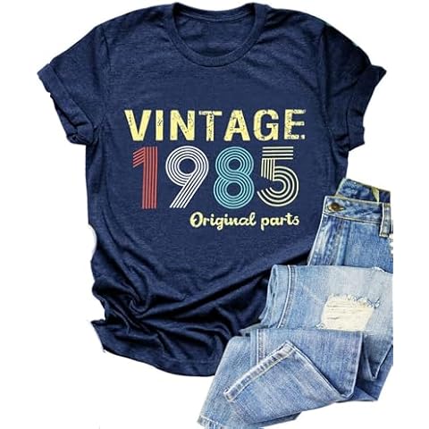 FYAPHION Vintage 1985 T-Shirt for Women Cover