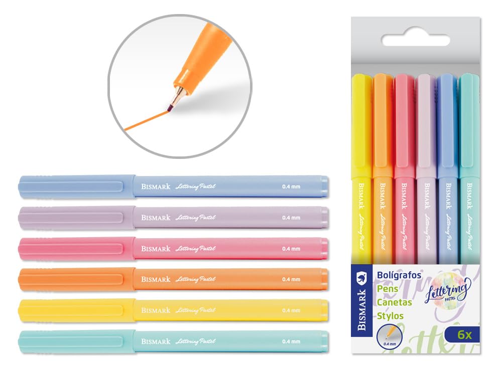 CAJA DISCOVER BOX SET LETTERING PAPELERIA PASTEL Bismark
