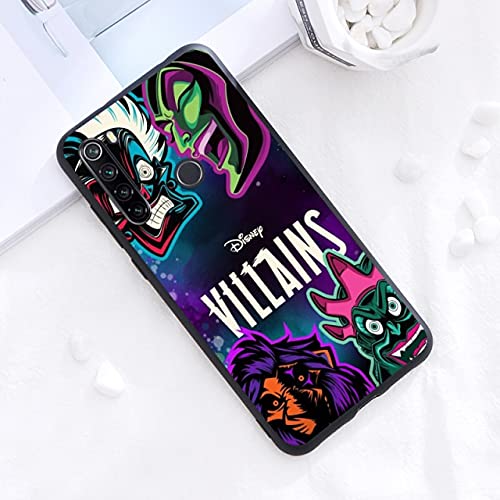 AXA - Phone Case & Covers - Dísηéy villains combo For Xiáomí Rédmí Nóté 10S 10 9 9S 9T 8T 8 7 6 5 Pro Max 5A 4X 4 5G Soft Silicone Black Phone Case (Style 10 For Rédmí Nóté 9 Pro)
