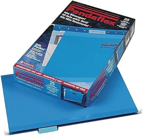 Miniatura 9 de Pendaflex fólder colgantereforzada tamaño Legal pestaña de 15 25 por caja Negro