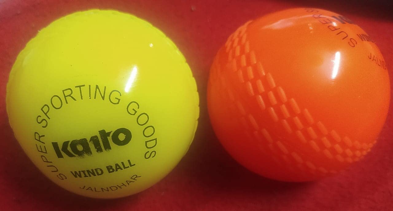 HOLCUS Wind Ball Set of 2 for Cricket and Tennis BAT-image-2