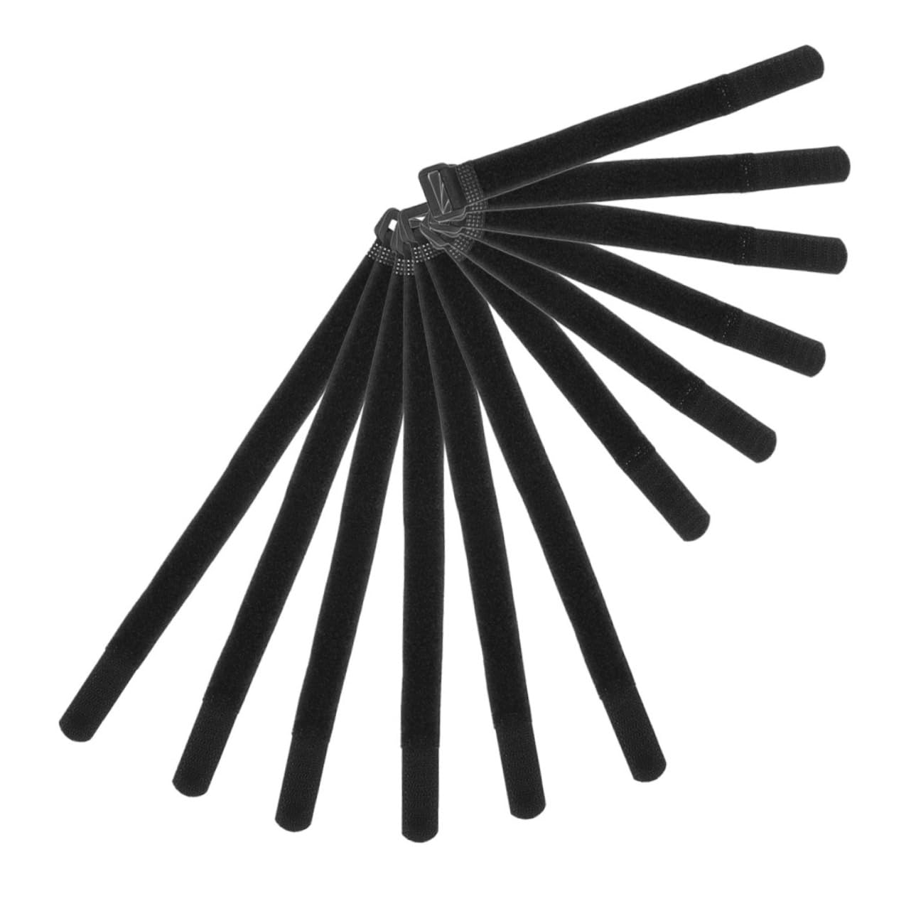 balacoo Nylon Material 12pcs Bike Rack Straps Easy to Clean Lightweight Compact Versatile Wheel Straps