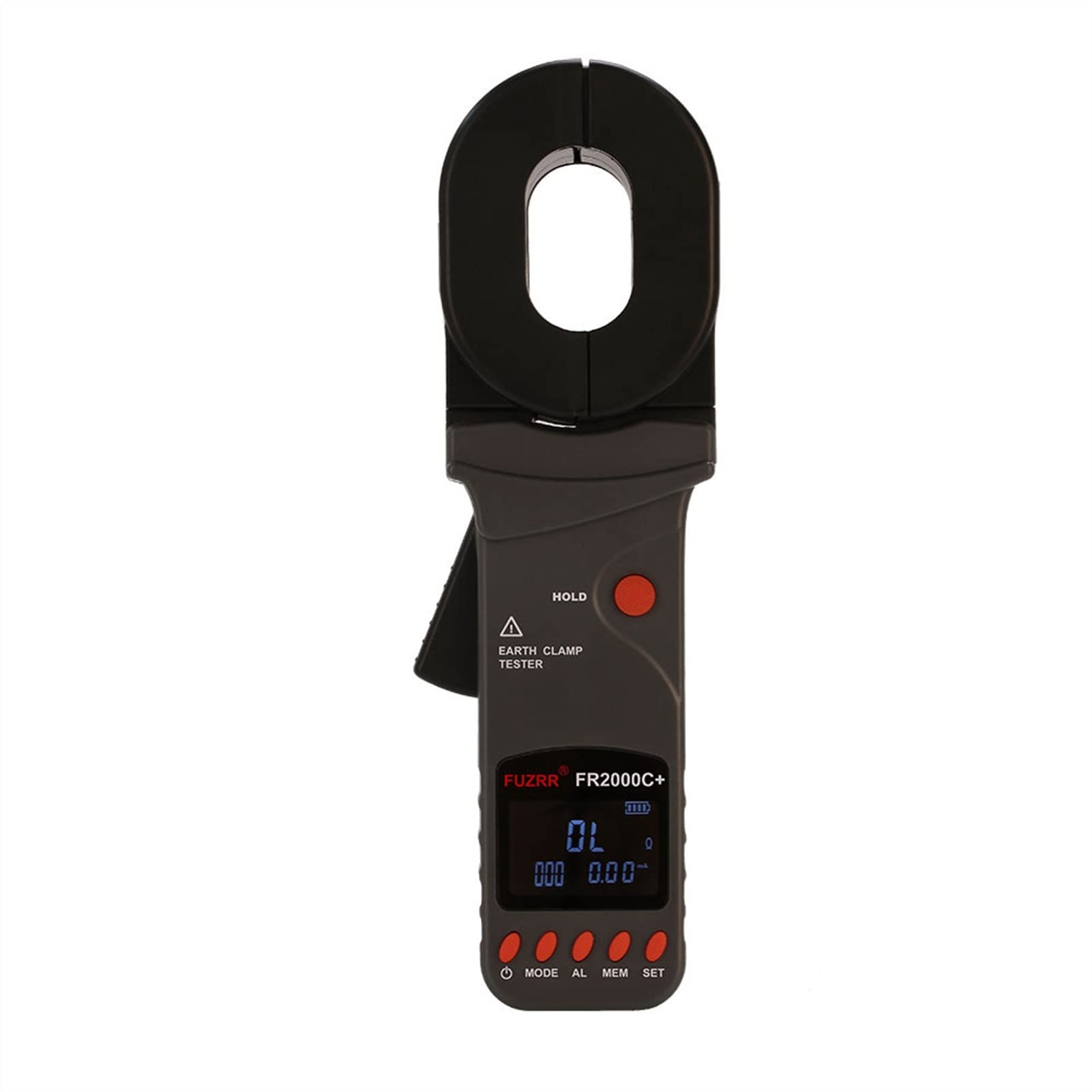 Tester Kabli Sieciowych, Miernik Rezystancji, Cęgowy Tester Uziemienia FR2000 | 0,01 Ω-200 Ω, Ω-1200 0,001(FR2000B+)