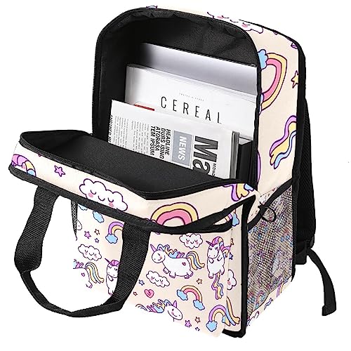 Sac à dos pour garçon idéal pour l'école et sorties à motif licorne