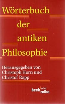 Paperback Wörterbuch der antiken Philosophie [German] Book