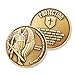 Archangel Michael Challenge Coin, Quis Ut Deus - 1.75