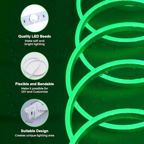 Tira de led neón RGB resistente al agua 10 metros miniatura 4