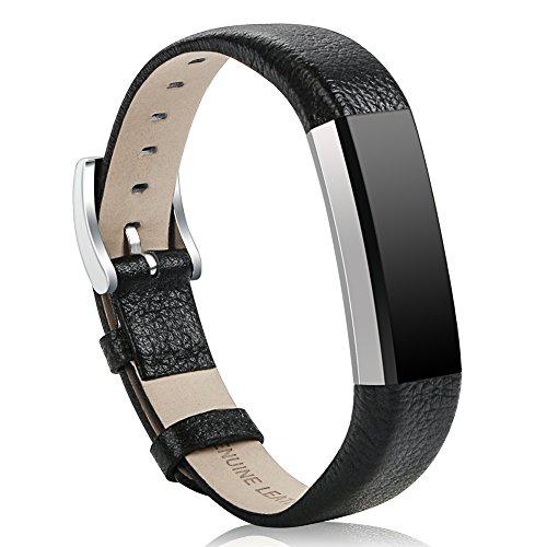 Hagibis Leather Bands are Compatible with Both Fitbit Alta HR and Alta