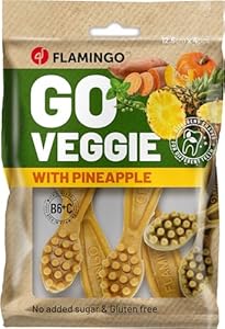 Flamingo Go Veggie Zahnbürste Ananas 4 Stück