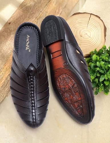 Image of ARAMISH Men's Peshawari Ethnic Mojari