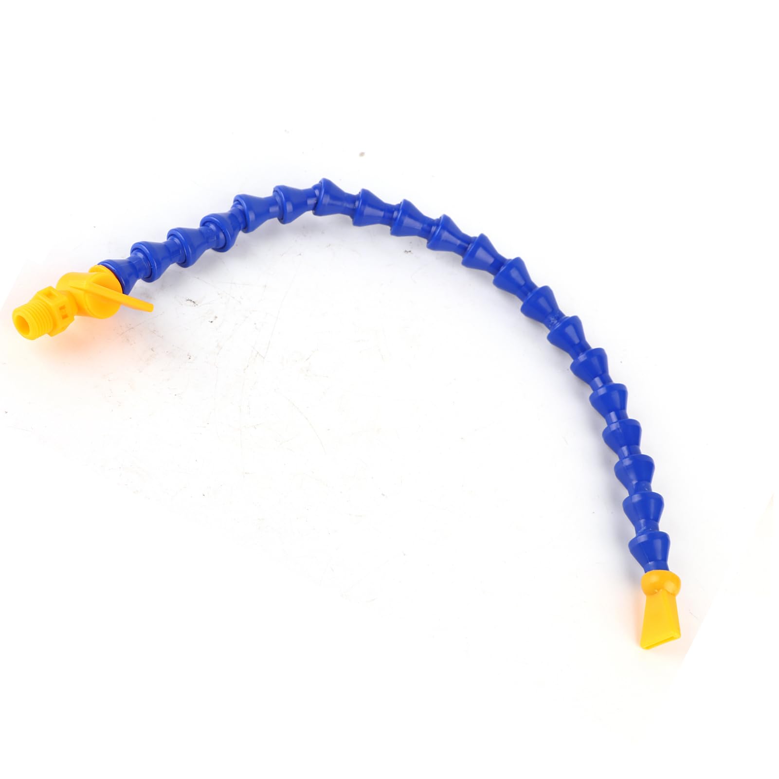 Liquido di raffreddamento Tubo flessibile per liquido di raffreddamento spray universale plastica acqua olio 12 pezzi Tubo filettato 1/4 "PT/ugello tondo per tornio CNC con valvola Blu Giall