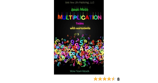 Amazon.com: Basic Math Multiplication Tables with Worksheets ...