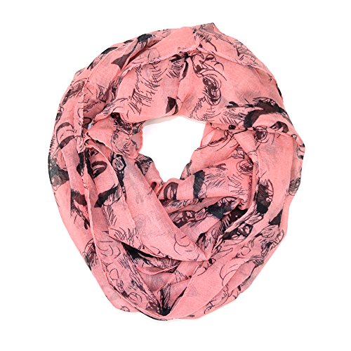 Marilyn Monroe Print Soft Infinity Loop Scarf