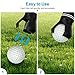SFYHORK Premium Golf Ball Retriever, 4PCS Durable Golf Ball Grabber and Picker for All Kinds of Putter Handles, Golf Ball Retrievers Pick Up Tool for Quick Installation