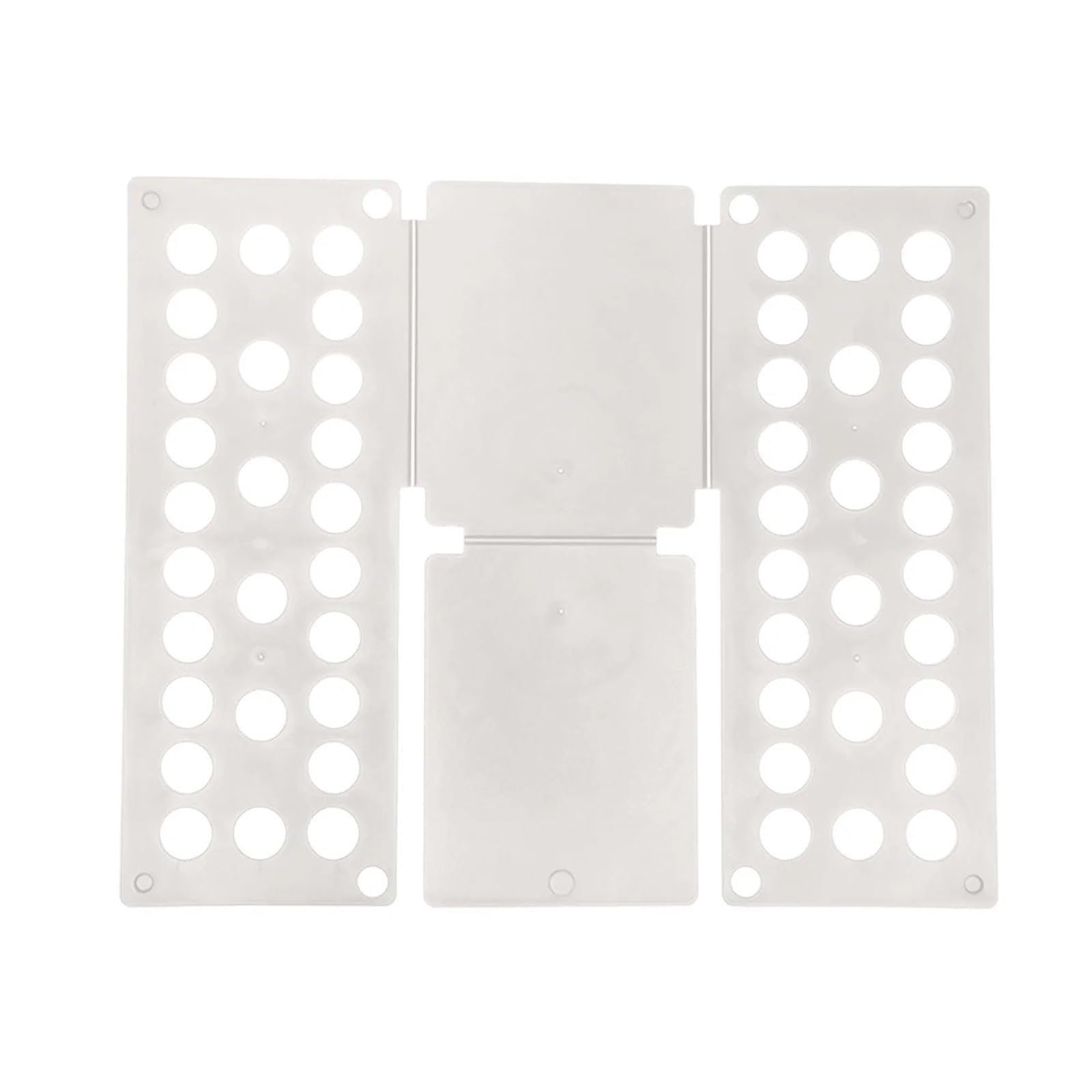 ZNTIHZ Clothes Folding Board Clothing Folder Bender Plastic Detacha T-shirt Laundry Time-saving For Washing And Folding(White)