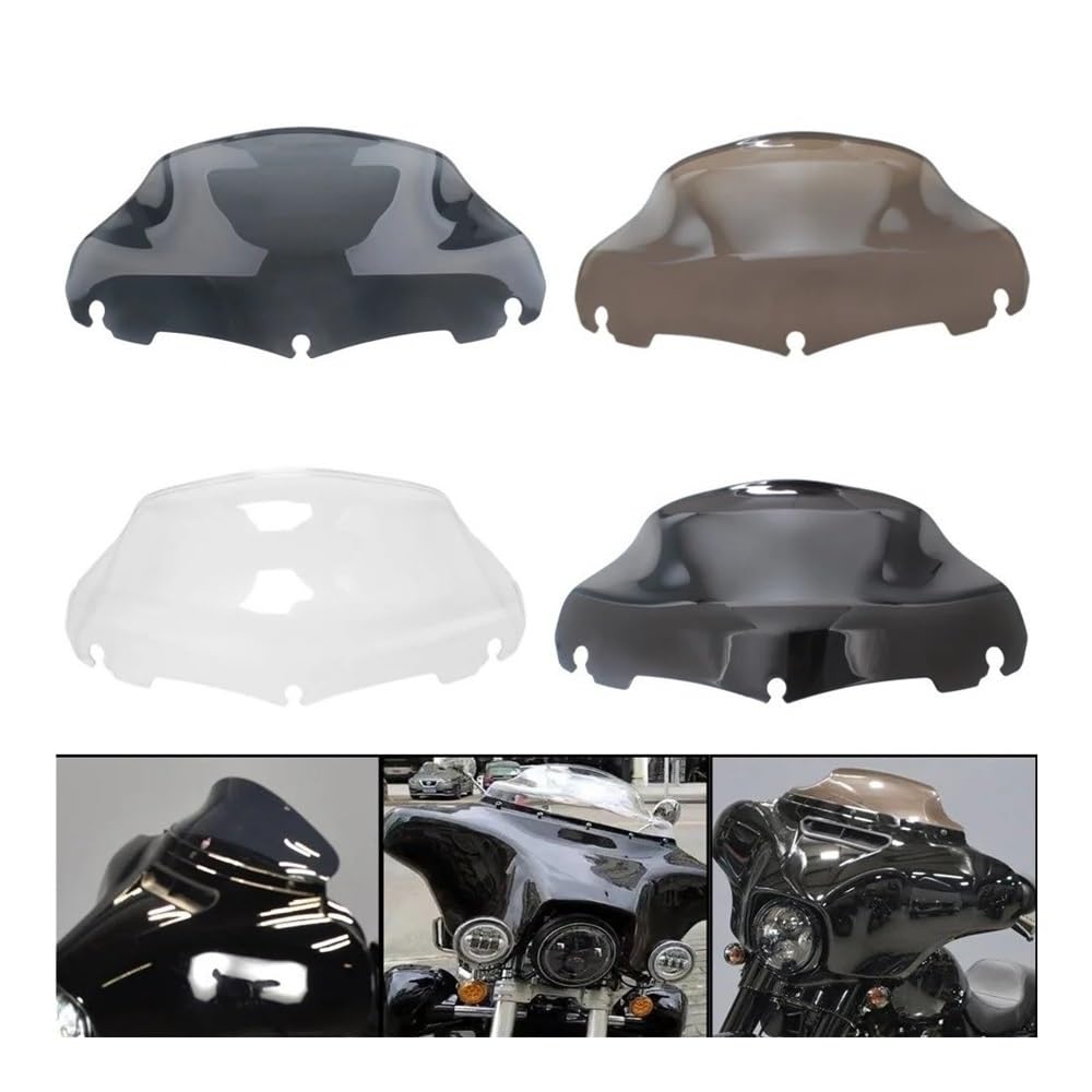 Parabrezza doppia bolla Parabrezza Da 9 Pollici Per Moto, Deflettori Anteriori, Accessori Per Turismo Per Electra Street Glide 2014-2023