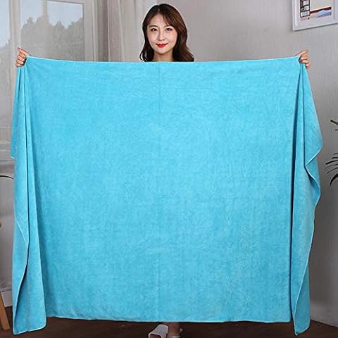 Toallas de baño de algodón Egipcio, tamaño Queen, Azul Lago Cover